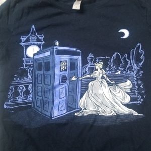 Dr.Who/Cinderella Tardis Mash-Up Tee